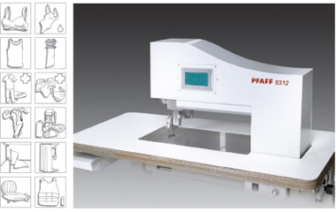 PFAFF 8312 ROTARY ULTRASONIC WELDER