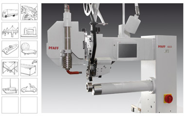 PFAFF 8323 HOT AIR SEAM TAPING MACHINE