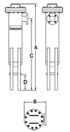 CHICAGO PNEUMATIC FLANGE CONNECTIONS