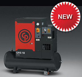 CHICAGO PNEUMATIC QRS MINI 10HP COMPRESSOR